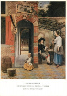 Art - Peinture - Pieter De Hooch - Courtyard With An Arbour At Delft - CPM - Voir Scans Recto-Verso - Malerei & Gemälde