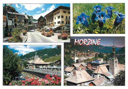 74 - Morzine - Multivues - Fleurs - CPM - Voir Scans Recto-Verso - Morzine