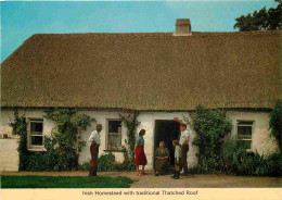 Irlande - Irish Homestead With Traditional Thatched Roof - Thatched Cottage - Cardall Card - CPM - Voir Scans Recto-Vers - Altri & Non Classificati