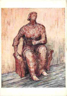 Art - Peinture - Henry Moore - Woman Seated - CPM - Voir Scans Recto-Verso - Malerei & Gemälde