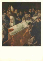 Art - Peinture Religieuse - Francsico De Zurbaran - Funérailles De Saint Bonaventure - CPM - Voir Scans Recto-Verso - Tableaux, Vitraux Et Statues