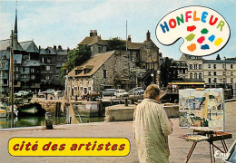 14 - Honfleur - Le Vieux Bassin, Paradis Des Artistes - Peintre - Automobiles - 2CV - Carte Neuve - CPM - Voir Scans Rec - Honfleur