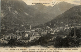 St-Martin-Vesubie, Vue Generale Et Vallee Du Boreon, Station Estivale - Saint-Martin-Vésubie