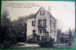 Rare Cpa 64 SALIES DE BEARN  Villa ADELE , Carte Publicitaire Pour Sa LOCATION EDITEUR M.T.I.L - Salies De Bearn