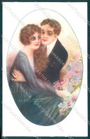 Artist Signed Santino Lady Romantic Couple Serie 141-3 Postcard VK9245 - Autres & Non Classés