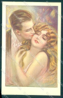 Artist Signed Grande Lady Romantic Couple Serie 433-4 Postcard VK9236 - Autres & Non Classés