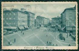 Livorno Città Piazza Cavour Cartolina WX1560 - Livorno