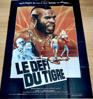 Affiche Orig Ciné LE DÉFI DU TIGRE MR.T 63X47" 1981 160X120 - Plakate & Poster