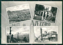 L'Aquila Avezzano Saluti Da Foto FG Cartolina ZKM8377 - L'Aquila