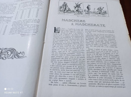 LA CULTURA MODERNA 1914 MASCHERE E MASCHERATE GEMME E GIOIELLI SACRO MONTE DI VARALLO MELFI - Altri & Non Classificati