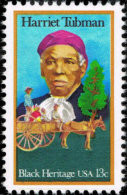 1978 USA Harriet Tubman Stamp Sc#1744 History Black Heritage Famous Lady Horse Cart Slave - Famous Ladies