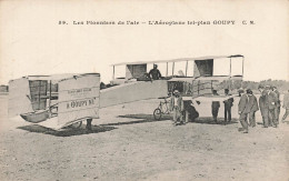 Aviation * Les Pionniers De L'air * Aéroplane Tri Plan GOUPY * Avion Goupy Aviateur - ....-1914: Précurseurs