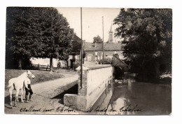 89 AILLANT SUR THOLON - Les Bords Du Tholon - Cliché Toulot - Cheval - Lavoir - Eglise - Aillant Sur Tholon