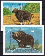 Bhután 1991 Y&T. 311 / 312, MNH - Bhoutan