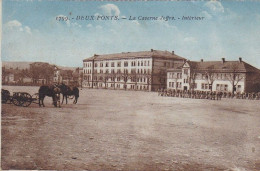 AK Zweibrücken - Deux Ponts - La Caserne Joffre - Interieur - 1926 (68842) - Zweibrücken