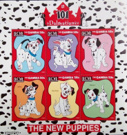 Gambia 1997, Walt Disney - 101 Dalmatians, MNH S/S - Gambie (1965-...)