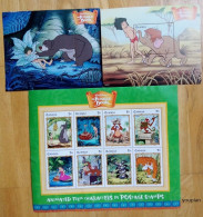 Gambia 1998, Jungle Book, MNH Sheetlet And Two MHH S/S - Gambie (1965-...)