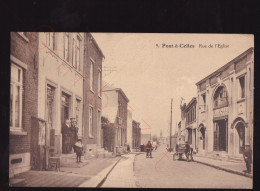 Pont-à-Celles - Rue De L'Eglise - Postkaart - Pont-à-Celles