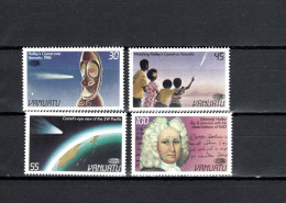 Vanuatu 1986 Space, Halley's Comet Set Of 4 MNH - Oceanía