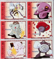 Gambia 2001, Pokémon, MNH S/S - Gambie (1965-...)