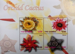 Gambia 2004, The Orchid Cactus, MNH S/S - Gambie (1965-...)