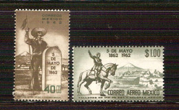 1962 MÉXICO, 5 DE MAYO 1862  BATALLA DE PUEBLA, Sc. 922-C260 MNH CENTENARY OF THE BATTLE OF PUEBLA - Messico