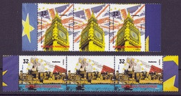 Macedonia 2017 In EU Europa La Valletta Malta London United Kingdom Big Ben, Middle Row MNH - Macédoine Du Nord