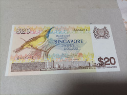 Billete De Singapur De 20 Dólares, Año 1979, UNC - Singapour