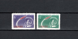 Vietnam 1961 Space, Yuri Gagarin Set Of 2 MNH - Asia