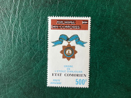 COMORES 1976 1 V Neuf ** Aerien PA 58 Ordre De L’etoile D’Anjouan  COMOROS KOMOREN - Comoren (1975-...)