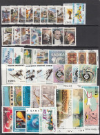 2014 Turkey Collection Of 45 Different Stamps + 6 Souvenir Sheets MNH - Nuevos