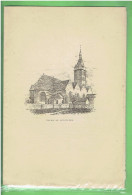 1900 EGLISE DE SENONCHES SON CLOCHER ET CHAPELLE DE SAINT CYR EURE ET LOIR PAR LANGLOIS - Centre - Val De Loire