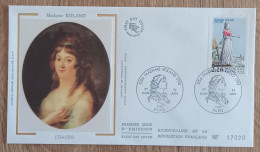 FDC 1989 - YT N°2593 - REVOLUTION / MADAME ROLAND - PARIS - 1980-1989