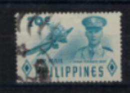 Philippines - PA - "Héroq De L'air : Lieutenant César F. Basa" - Oblitéré N° 54 De 1955 - Filipinas