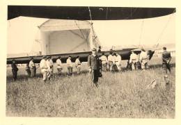 Aviation * Avion Ballon Dirigeable Type Modèle Marque ? * Aviateur * Photo Ancienne 9x6cm - Andere & Zonder Classificatie