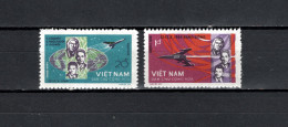 Vietnam 1965 Space, Voshod Set Of 2 MNH - Asia