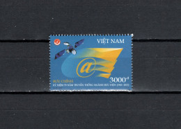 Vietnam 2015 Space, 70 Years National Postal Administration Stamp MNH - Asie