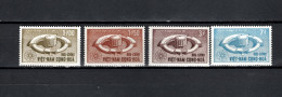 Vietnam South 1964 Space, Nuclear Power Set Of 4 MNH - Asien