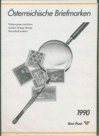 Österreich 1990 Jahresmappe Der Post Mit Allen Ausgaben Postfrisch (SG5772) - Annate Complete