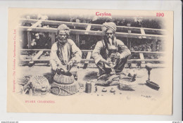 Fixe Ceylon Snake Charmers Non Circulé Très Bon état Dos Simple - Sri Lanka (Ceylon)