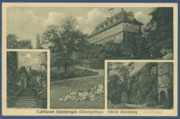 Luftkurort Steinbergen Schloß Arensburg, Gelaufen 1928 (AK2222) - Rinteln