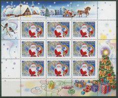 Russland 1998 Neujahr Väterchen Frost Kleinbogen 697 K Postfrisch (C16842) - Blocks & Sheetlets & Panes