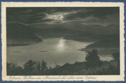 Wolken Im Mondlicht über Dem Edersee, Gelaufen 1927 (AK2225) - Waldeck