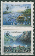 Jugoslawien 1994 Naturschutz Gewässer 2676/77 Postfrisch - Unused Stamps