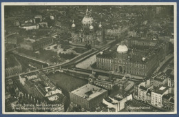 Berlin Schloß Dom Lustgarten Fliegeraufnahme, Gelaufen 1933 (AK2213) - Mitte