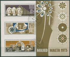 Malta 1973 Weihnachten Block 3 Gestempelt (C90466) - Malta