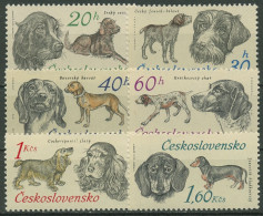 Tschechoslowakei 1973 Hunde Jagdhunde 2154/59 Postfrisch - Ungebraucht