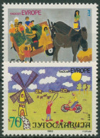 Jugoslawien 1985 Kinder Zeichnungen 2126/27 Postfrisch - Unused Stamps