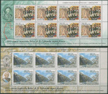 Russland 1999 Russische Truppen Alpenüberquerung 749/50 K Postfrisch (C97195) - Blocks & Sheetlets & Panes