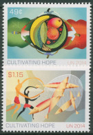 UNO New York 2014 Jahr Der Bauernfamilien 1426/27 Postfrisch - Unused Stamps